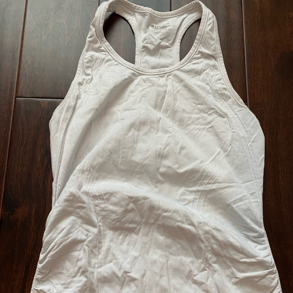 White tank top